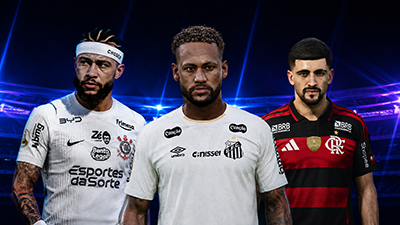 Caixa do Prime Patch diante de um estádio iluminado
